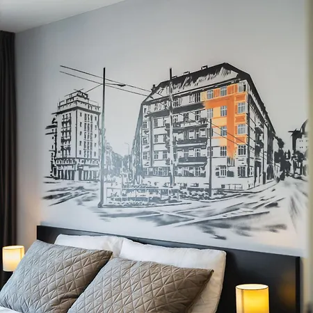 Apartman Art-touched With Pyramid View *